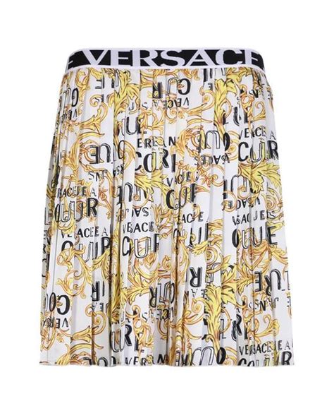 versace white skirt